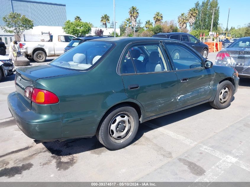 2001 Toyota Corolla Ce VIN: 1NXBR12E41Z534461 Lot: 39374517