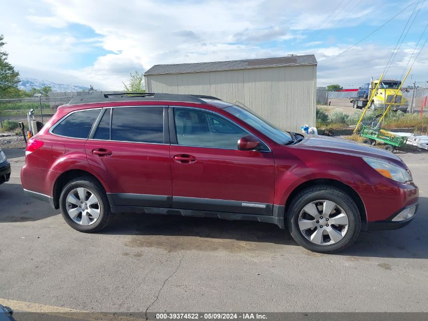 2011 Subaru Outback 3.6R Limited VIN: 4S4BRDKC1B2376741 Lot: 39374522