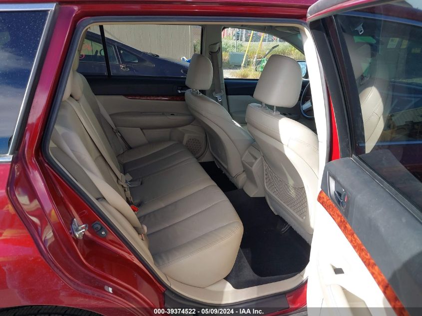 2011 Subaru Outback 3.6R Limited VIN: 4S4BRDKC1B2376741 Lot: 39374522