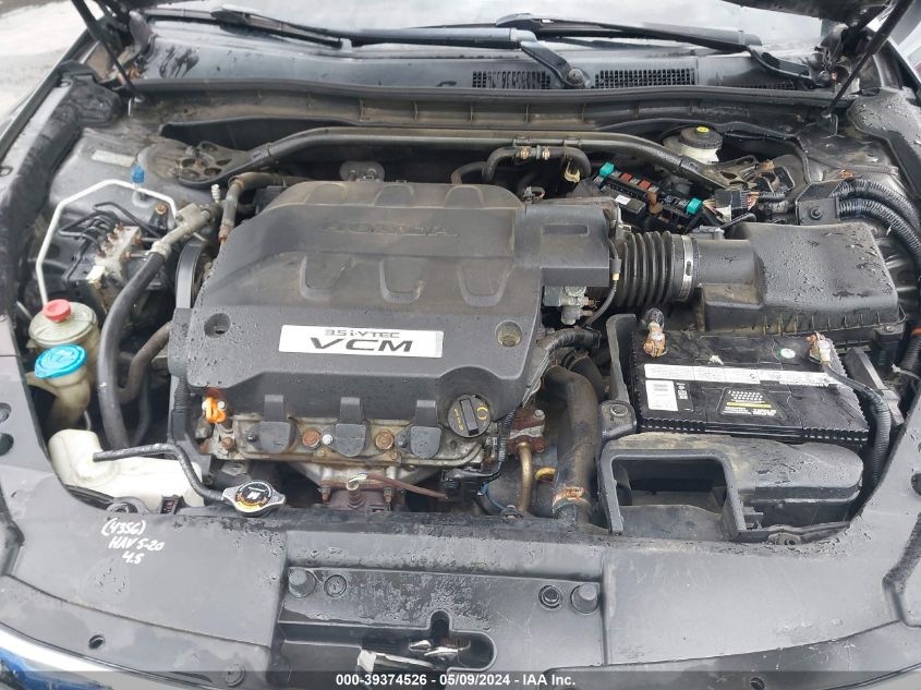 2010 Honda Accord Crosstour Ex-L VIN: 5J6TF2H58AL003391 Lot: 39374526