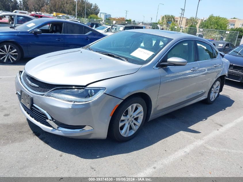 2016 Chrysler 200 Limited VIN: 1C3CCCAB5GN171754 Lot: 39374530