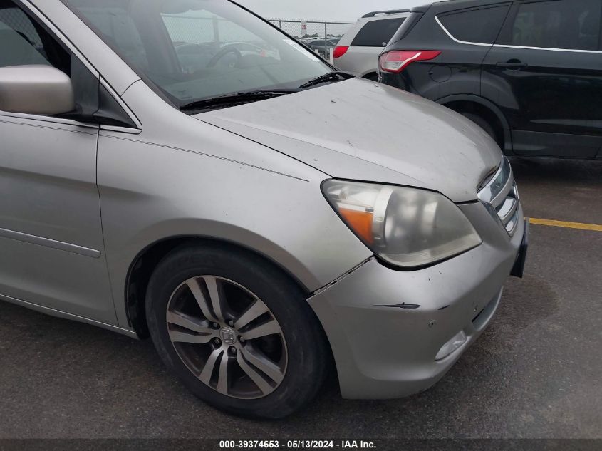 2005 Honda Odyssey Touring VIN: 5FNRL388X5B124473 Lot: 39374653