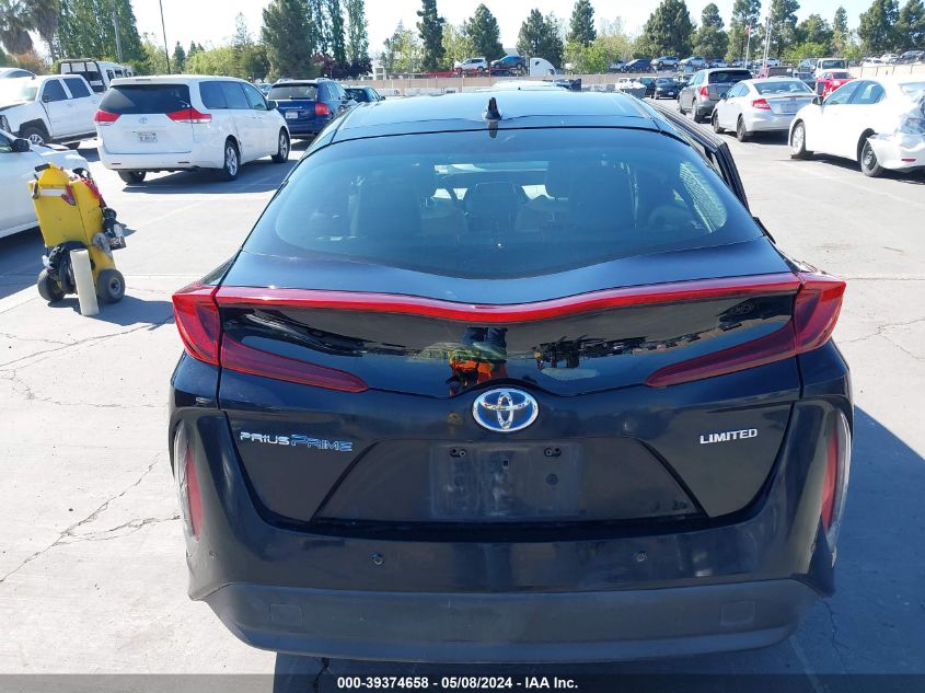 2021 Toyota Prius Prime Limited VIN: JTDKAMFP1M3166534 Lot: 39374658