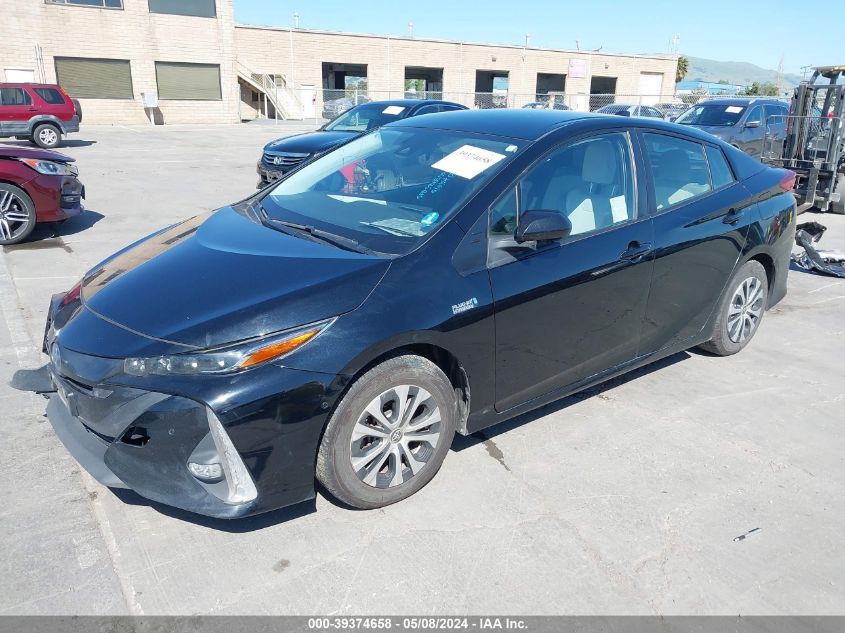 2021 Toyota Prius Prime Limited VIN: JTDKAMFP1M3166534 Lot: 39374658