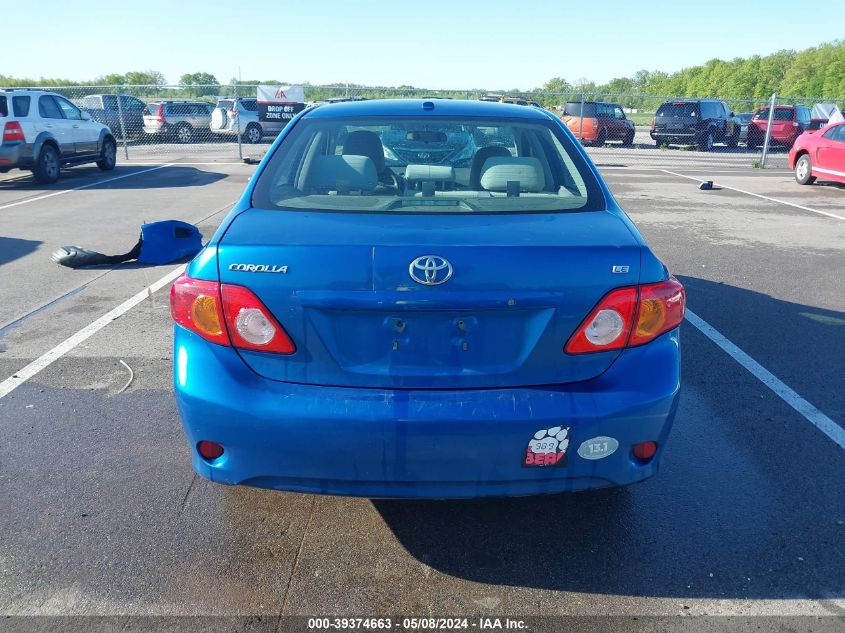 2010 Toyota Corolla Le VIN: 2T1BU4EE0AC377301 Lot: 39374663