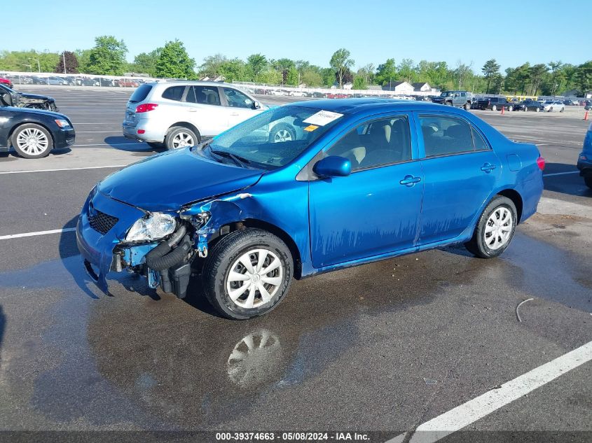 2010 Toyota Corolla Le VIN: 2T1BU4EE0AC377301 Lot: 39374663