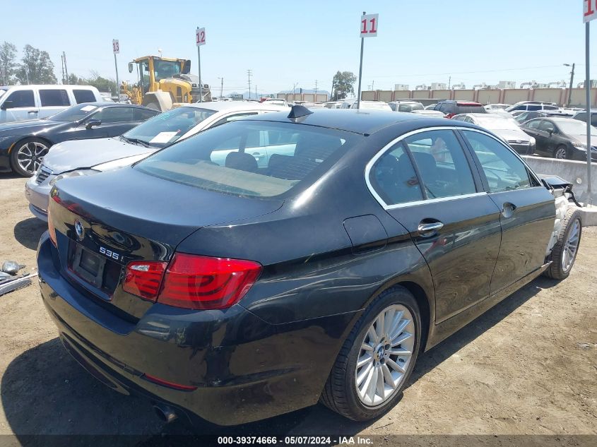 2012 BMW 535I VIN: WBAFR7C50CC816996 Lot: 39374666