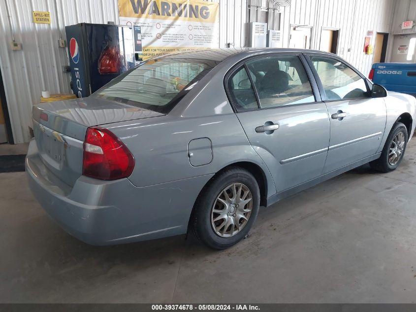 2007 Chevrolet Malibu Ls VIN: 1G1ZS57F57F294021 Lot: 39374678