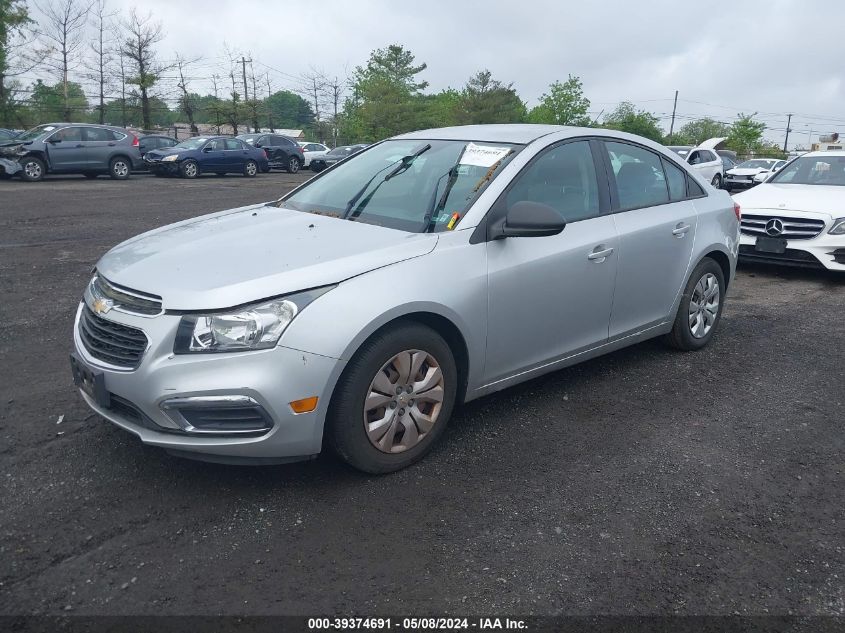 2015 Chevrolet Cruze Ls Auto VIN: 1G1PA5SG9F7262045 Lot: 39374691