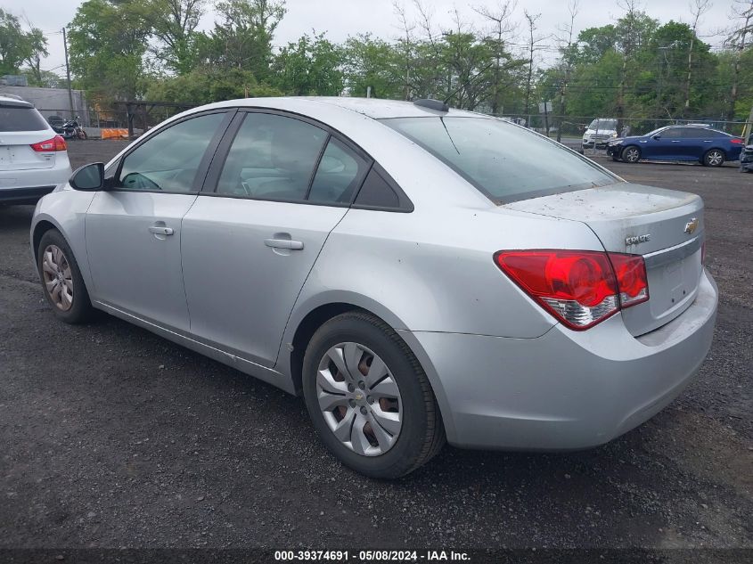 2015 Chevrolet Cruze Ls Auto VIN: 1G1PA5SG9F7262045 Lot: 39374691