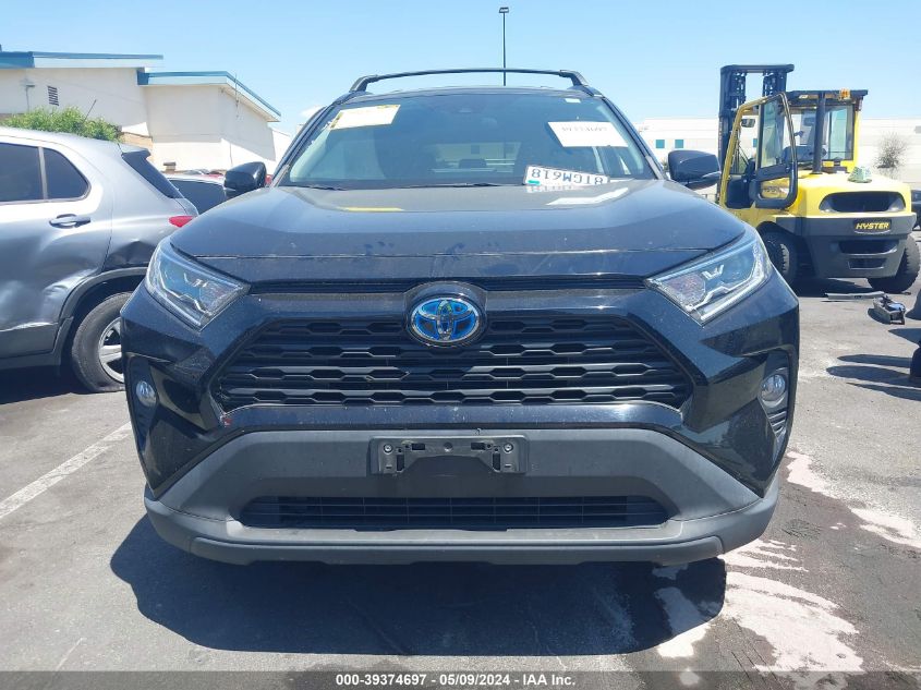 2020 Toyota Rav4 Xle Hybrid VIN: 4T3R6RFV3LU002421 Lot: 39374697