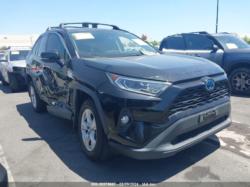 2020 Toyota Rav4 Xle Hybrid VIN: 4T3R6RFV3LU002421 Lot: 39374697