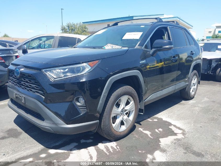 2020 Toyota Rav4 Xle Hybrid VIN: 4T3R6RFV3LU002421 Lot: 39374697