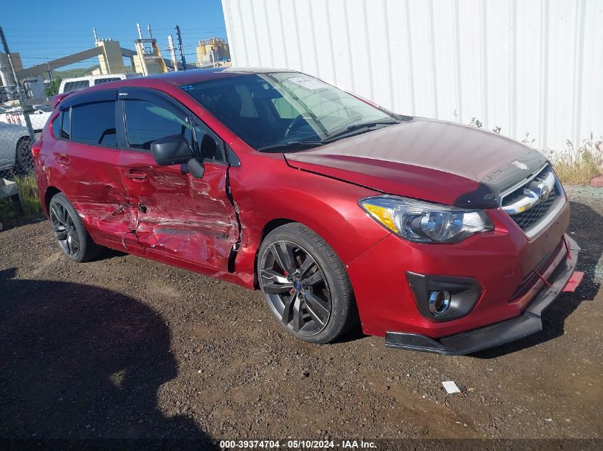 2014 SUBARU IMPREZA 2.0I - JF1GPAA61E8236187