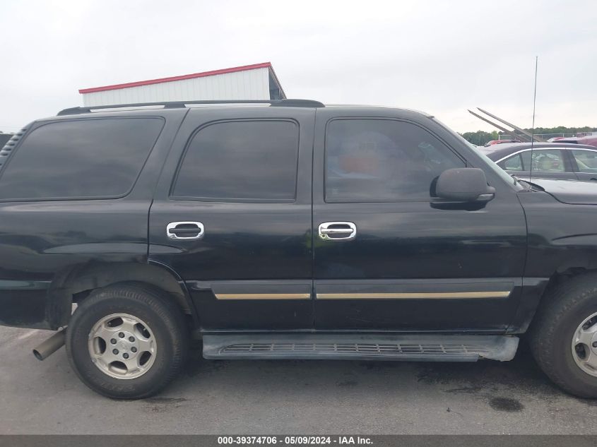 2004 Chevrolet Tahoe Ls VIN: 1GNEC13V64J240851 Lot: 39374706