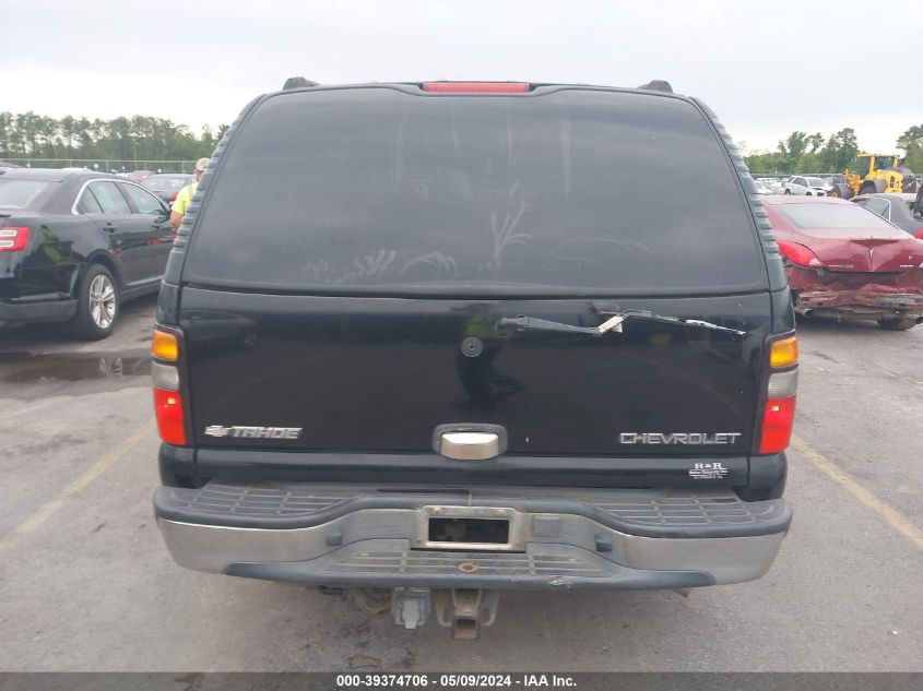 2004 Chevrolet Tahoe Ls VIN: 1GNEC13V64J240851 Lot: 39374706