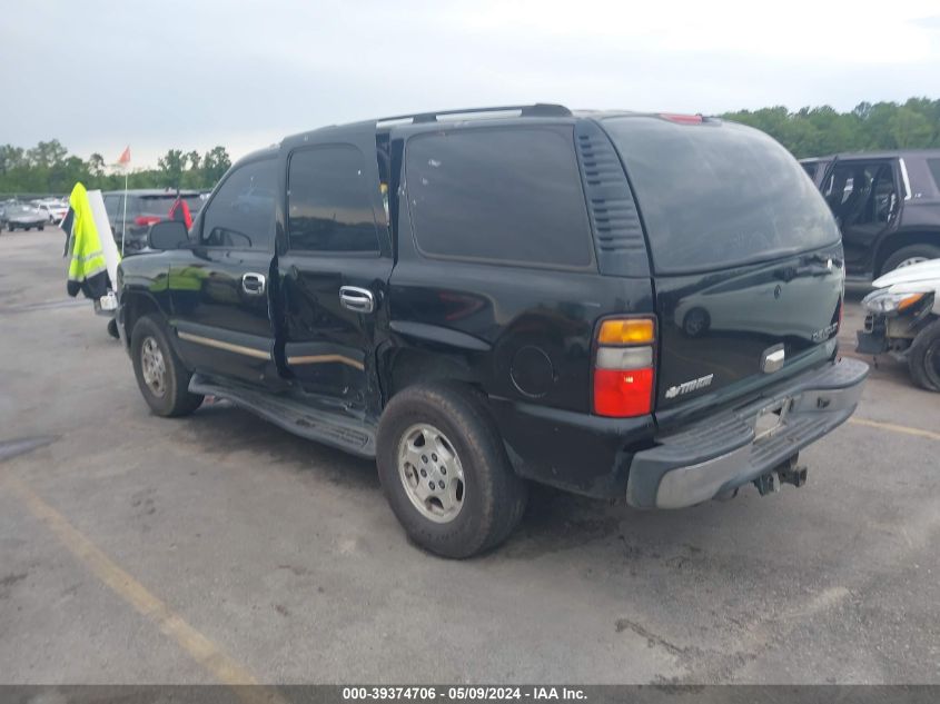 2004 Chevrolet Tahoe Ls VIN: 1GNEC13V64J240851 Lot: 39374706