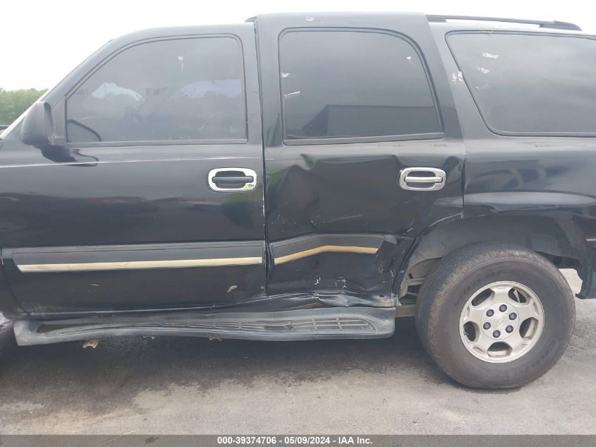 2004 Chevrolet Tahoe Ls VIN: 1GNEC13V64J240851 Lot: 39374706