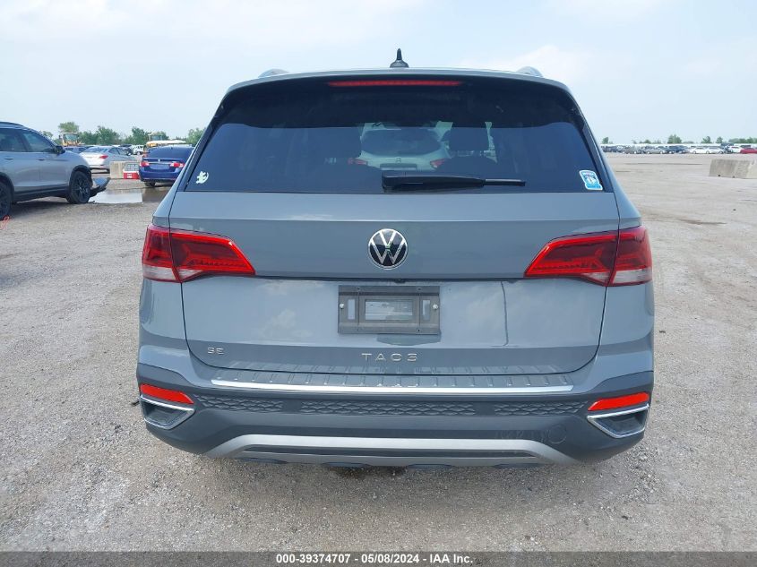 2023 Volkswagen Taos 1.5T Se VIN: 3VVEX7B28PM311600 Lot: 39374707