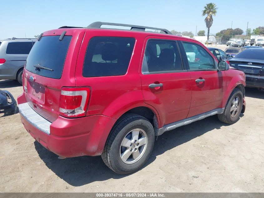 2010 Ford Escape Xlt VIN: 1FMCU0D75AKD00885 Lot: 39374716