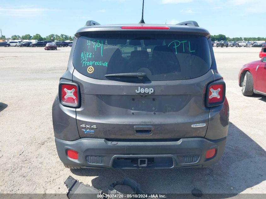 2018 Jeep Renegade Latitude 4X4 VIN: ZACCJBBB2JPH25731 Lot: 39374720