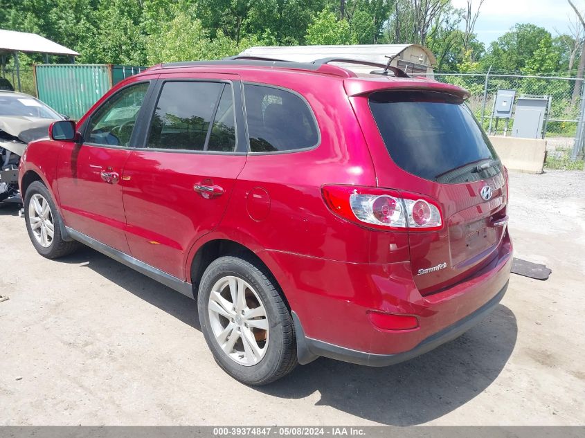 2012 Hyundai Santa Fe Limited V6 VIN: 5XYZKDAG8CG167452 Lot: 39374847