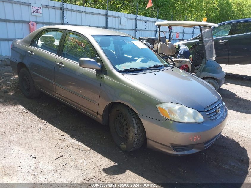 2004 Toyota Corolla Le VIN: 1NXBR38E64Z266584 Lot: 39374851