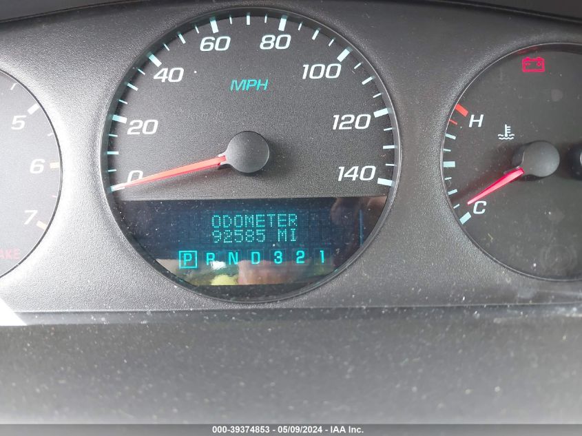 2011 Chevrolet Impala Ls VIN: 2G1WF5EK9B1177260 Lot: 39374853