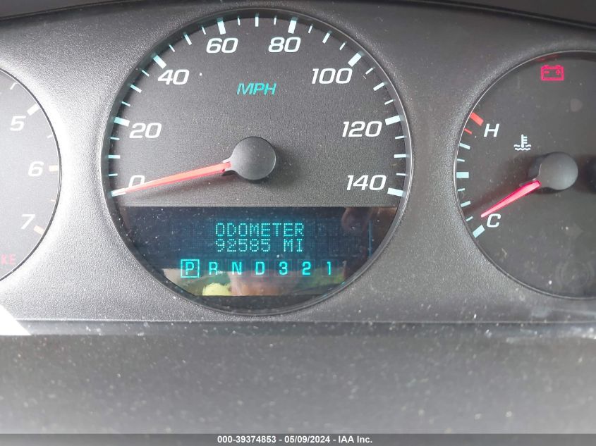 2011 Chevrolet Impala Ls VIN: 2G1WF5EK9B1177260 Lot: 39374853