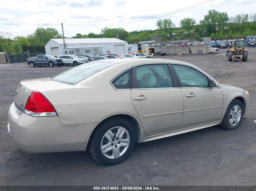 2011 Chevrolet Impala Ls VIN: 2G1WF5EK9B1177260 Lot: 39374853