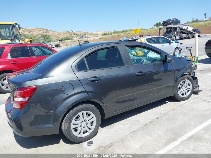 VIN 1G1JB5SH8H4147050 2017 CHEVROLET SONIC LS AUTO