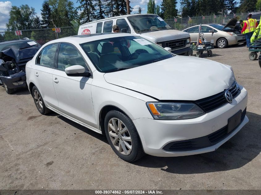 2012 Volkswagen Jetta 2.5L Se VIN: 3VWBP7AJ2CM398878 Lot: 39374862