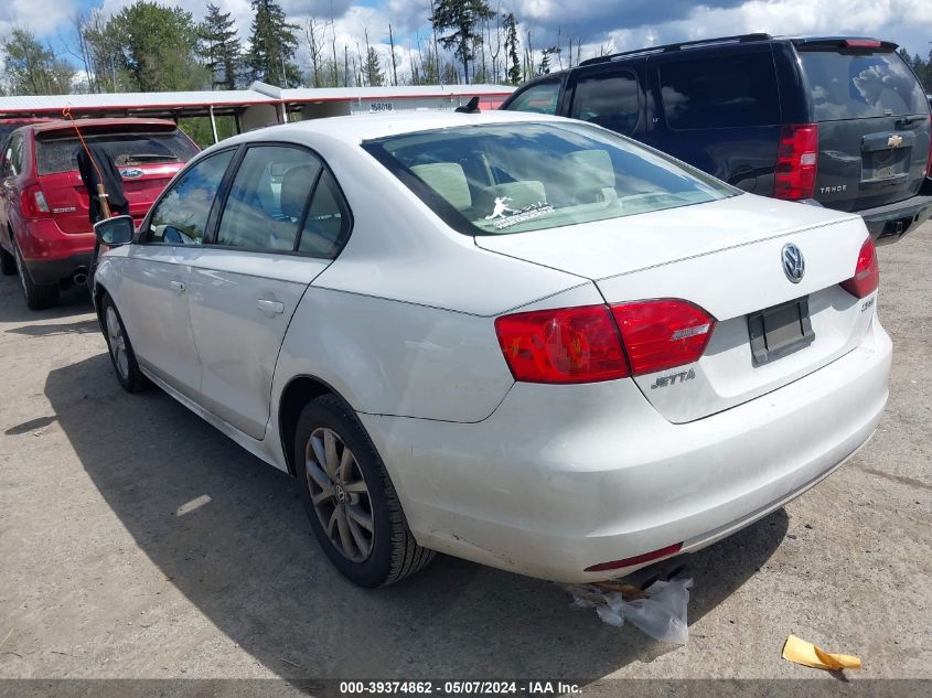 2012 Volkswagen Jetta 2.5L Se VIN: 3VWBP7AJ2CM398878 Lot: 39374862