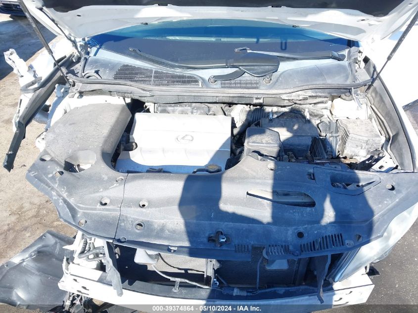 2012 Lexus Rx 350 VIN: 2T2BK1BA1CC139235 Lot: 39374864