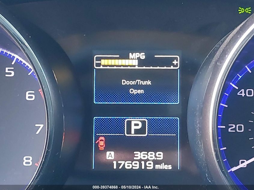 2017 Subaru Legacy 2.5I Premium VIN: 4S3BNAC67H3024581 Lot: 39374868