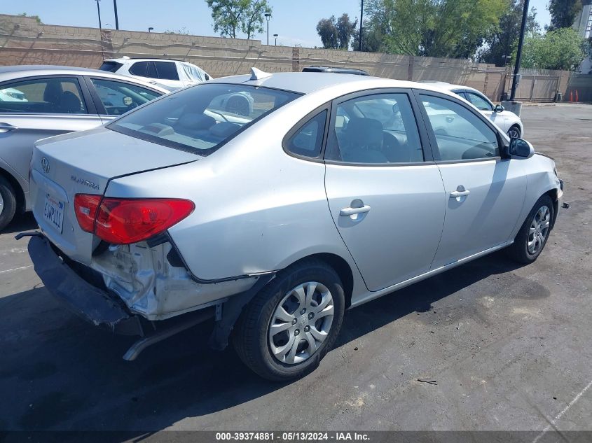 2009 Hyundai Elantra Gls VIN: KMHDU46D79U785495 Lot: 39374881