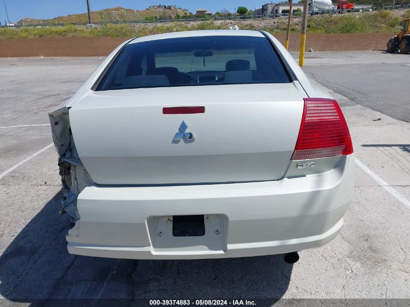 2004 Mitsubishi Galant Es VIN: 4A3AB36F54E138053 Lot: 39374883