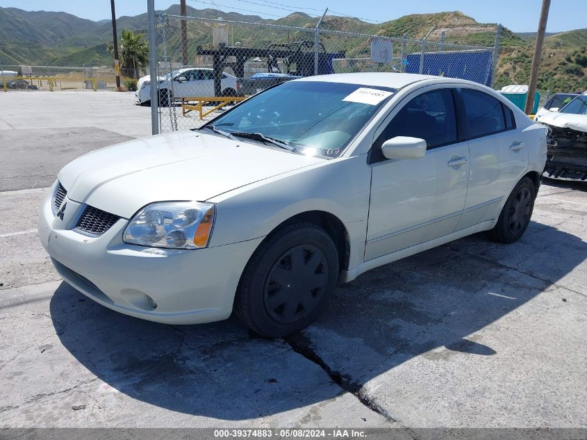 2004 Mitsubishi Galant Es VIN: 4A3AB36F54E138053 Lot: 39374883