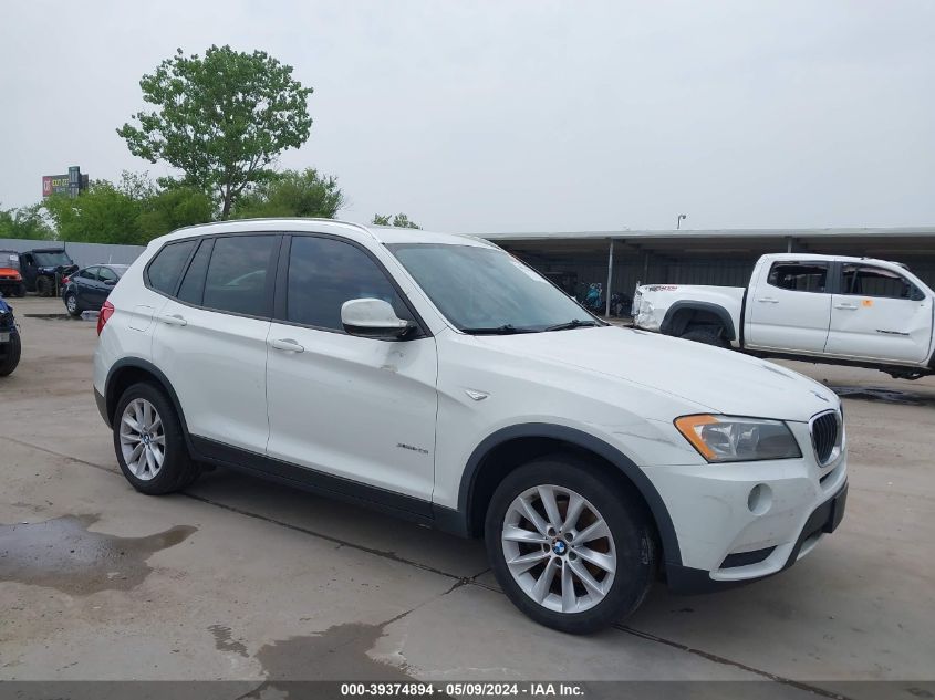 2013 BMW X3 xDrive28I VIN: 5UXWX9C55D0A13965 Lot: 39374894