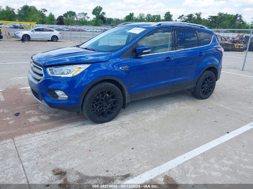 2017 Ford Escape Titanium VIN: 1FMCU9J91HUE76759 Lot: 39374895