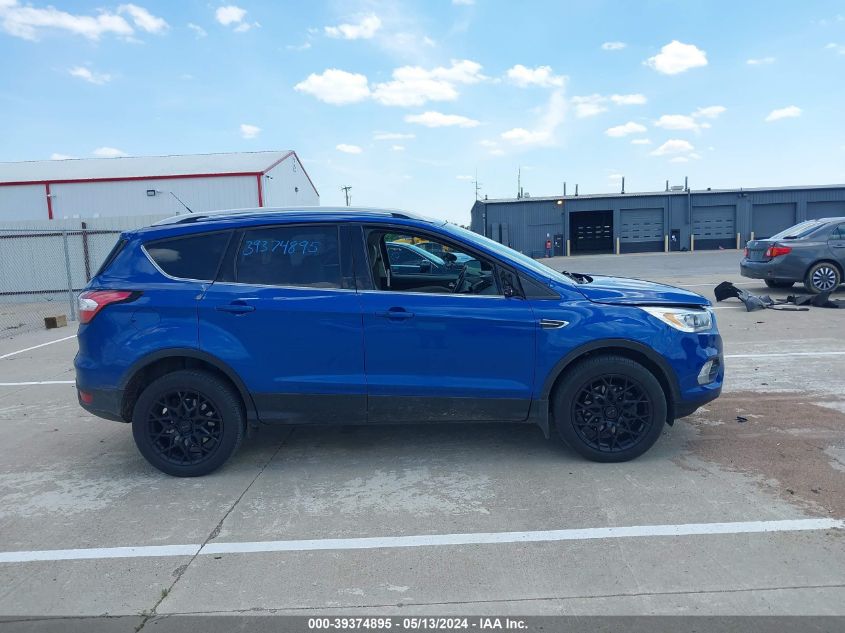 2017 Ford Escape Titanium VIN: 1FMCU9J91HUE76759 Lot: 39374895