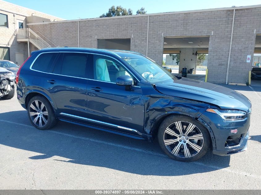 2024 Volvo Xc90 Recharge Plug-In Hybrid T8 Plus 6-Seater VIN: YV4H60LE3R1175890 Lot: 39374897