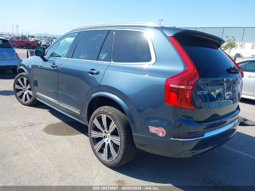 2024 Volvo Xc90 Recharge Plug-In Hybrid T8 Plus 6-Seater VIN: YV4H60LE3R1175890 Lot: 39374897