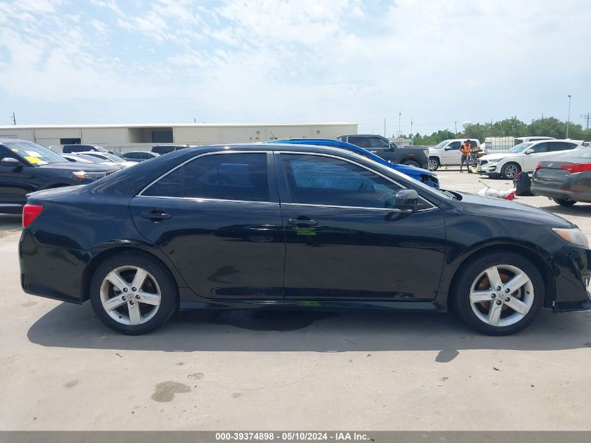 2014 Toyota Camry Se VIN: 4T1BF1FK7EU742512 Lot: 39374898