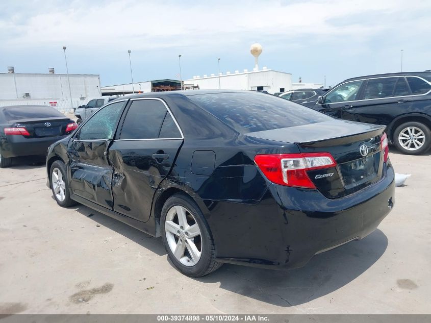 2014 Toyota Camry Se VIN: 4T1BF1FK7EU742512 Lot: 39374898