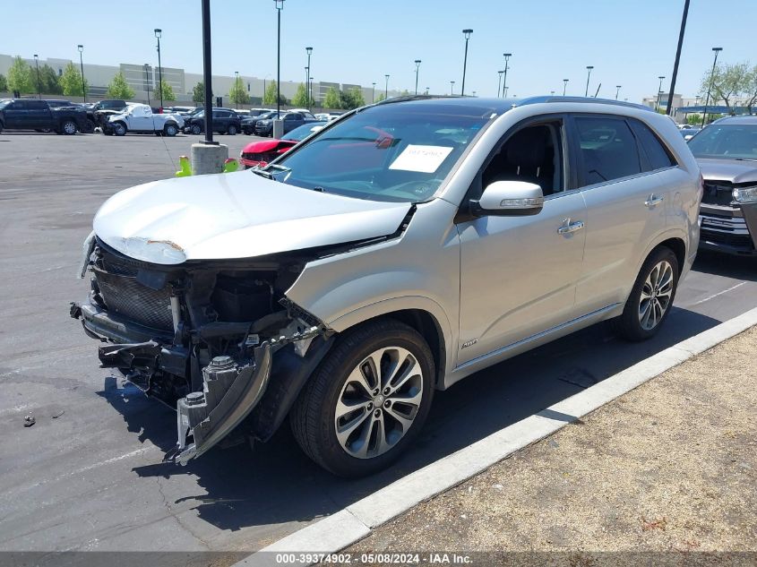 2015 Kia Sorento Sx V6 VIN: 5XYKWDA7XFG635403 Lot: 39374902