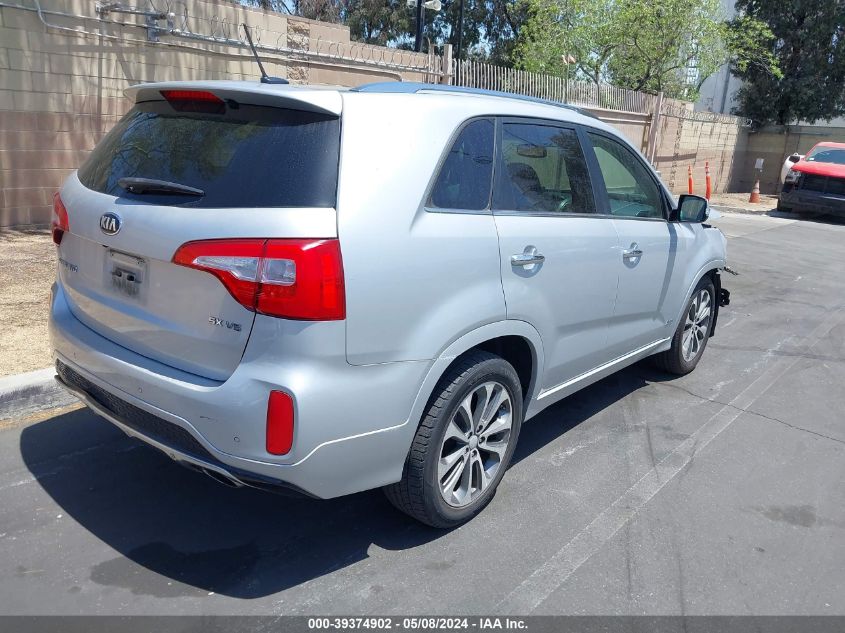 2015 Kia Sorento Sx V6 VIN: 5XYKWDA7XFG635403 Lot: 39374902