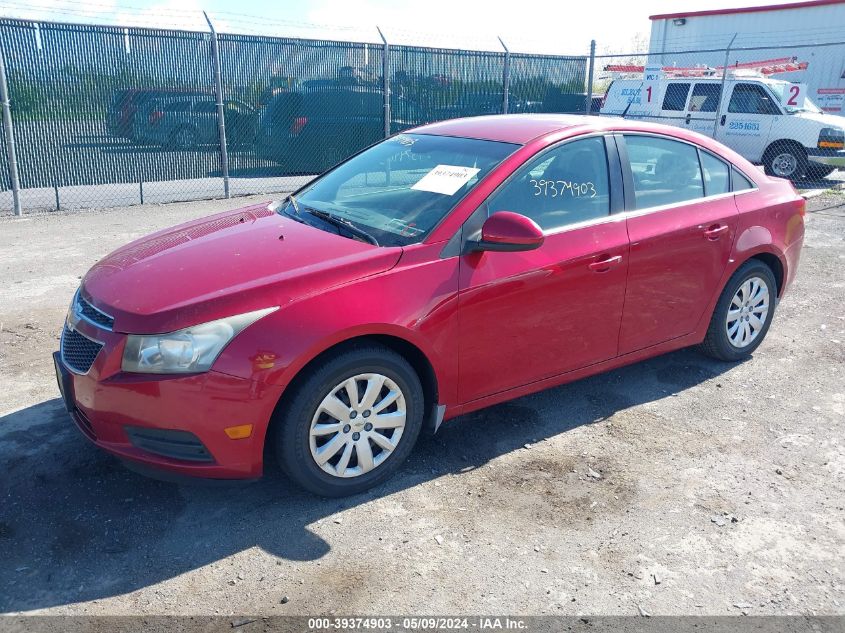 2011 Chevrolet Cruze 1Lt VIN: 1G1PF5S97B7106891 Lot: 39374903