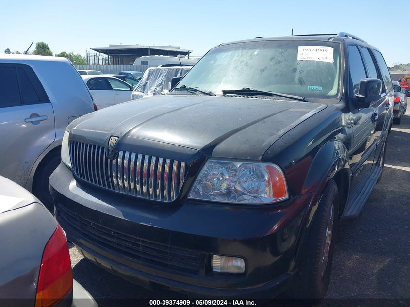 2005 Lincoln Navigator black suv gasoline 5LMFU28535LJ05348 photo #3