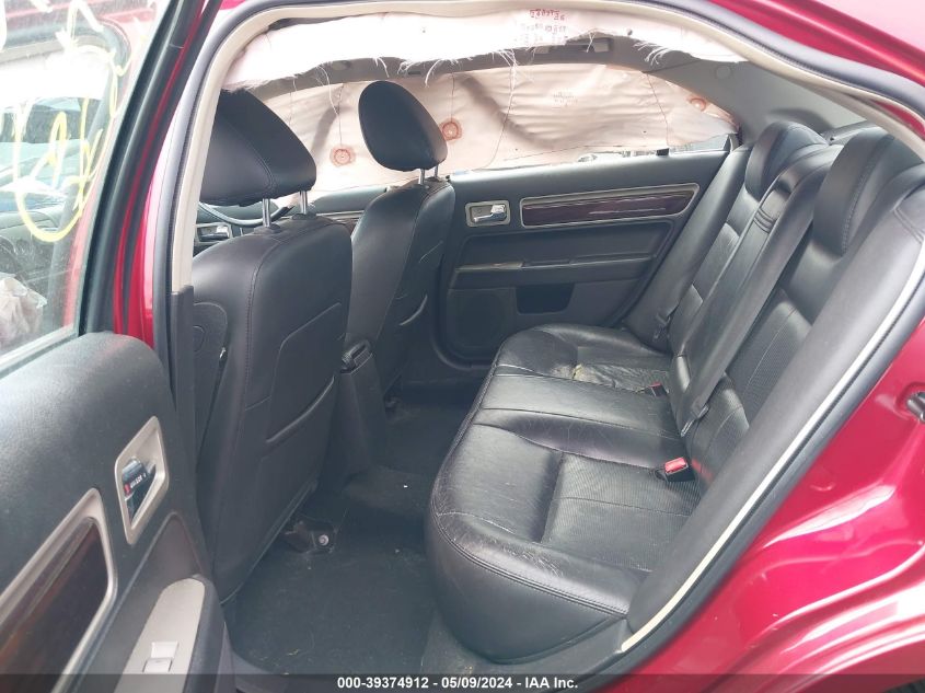 2009 Lincoln Mkz VIN: 3LNHM26T99R606877 Lot: 39374912